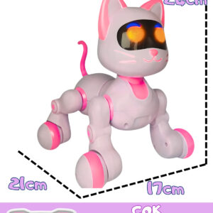 Uzaktan Kumandalı Şarjlı Çok Fonksiyonlu İnteraktif Akıllı Robot Kedi
