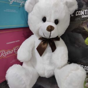 30 Cm Sevimli Papyonlu Peluş Oyuncak Ayıcık