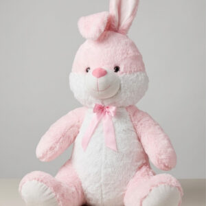 60 Cm Sevimli Peluş Oyuncak Tavşan (PEMBE)