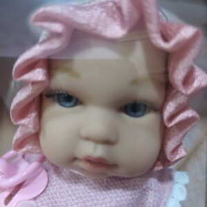 32 CM Tam Vinil Kıyafetli Güzel Bebek Emzik Aksesuarlı Pembe-59994