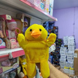 Sevimli Renkli Hayvan Temalı Peluş Oyuncak El Kuklası (ÖRDEK)