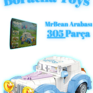 Mavi Araba Yapı Oyuncak Yapı Oyuncağı 305 PARÇA