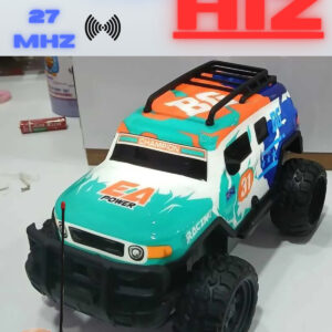 1:15 ÖLÇEK 27 MHZ IŞIKLI 15 KM HIZLI ŞARJLI FULL FONKSİYON UZAKTAN KUMANDALI OFF ROAD ARABA (TURUNCU)