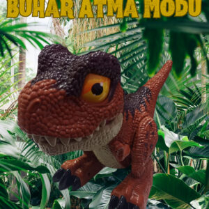Buhar Püskürten Dinozor (Kahve)