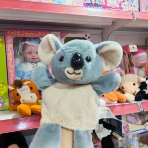 Sevimli Renkli Hayvan Temalı Peluş Oyuncak El Kuklası (KOALA)